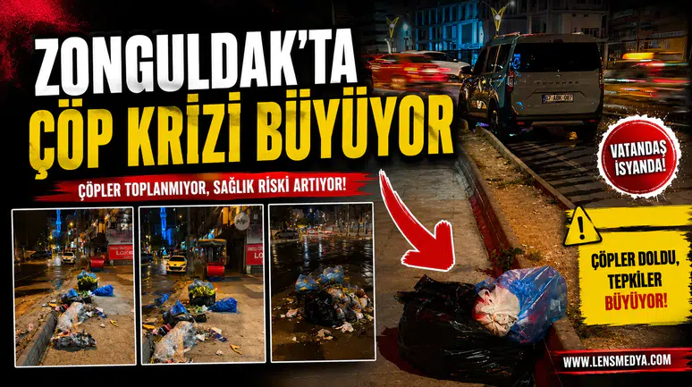 Zonguldak'ta çöp krizi büyüyor!