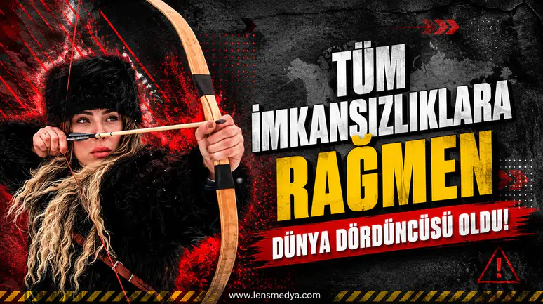 Tüm imkansızlıklara rağmen dünya dördüncüsü oldu!