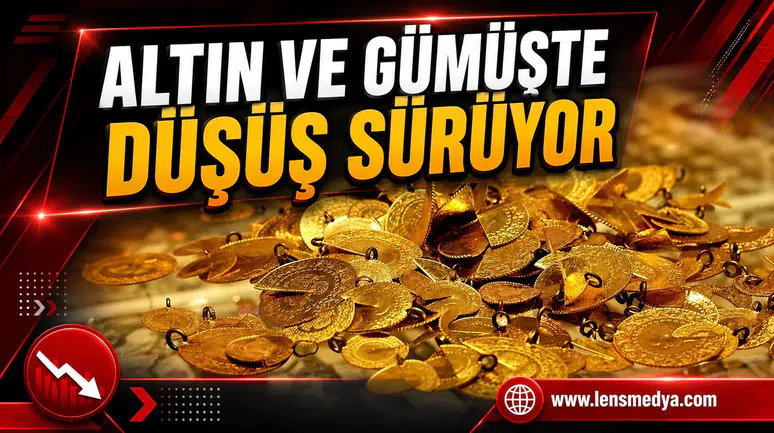 Altın ve Gümüşte düşüş sürüyor!