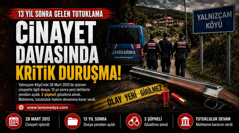 13 yıl sonra gelen tutuklama… Cinayet davasında kritik duruşma