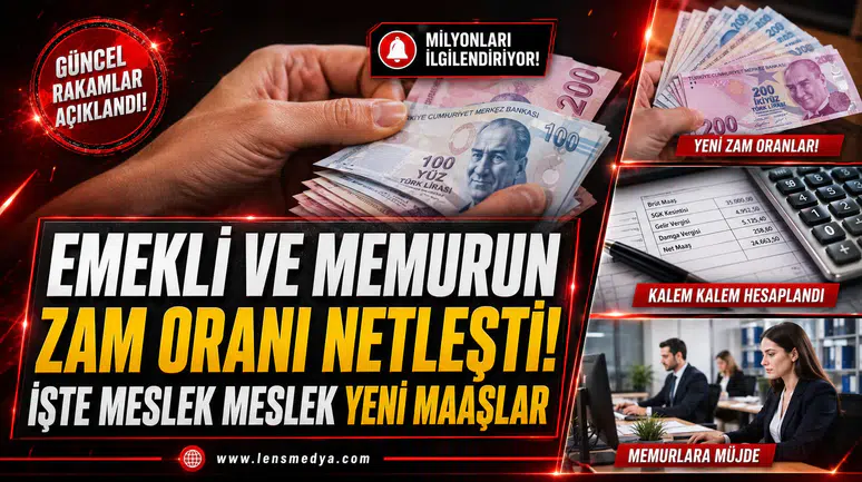 EMEKLİ VE MEMURUN TEMMUZ ZAMMI NETLEŞTİ