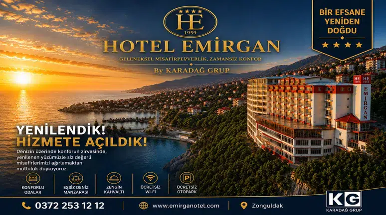 Emirgan Otel yenilenen yüzüyle hizmete başladı!