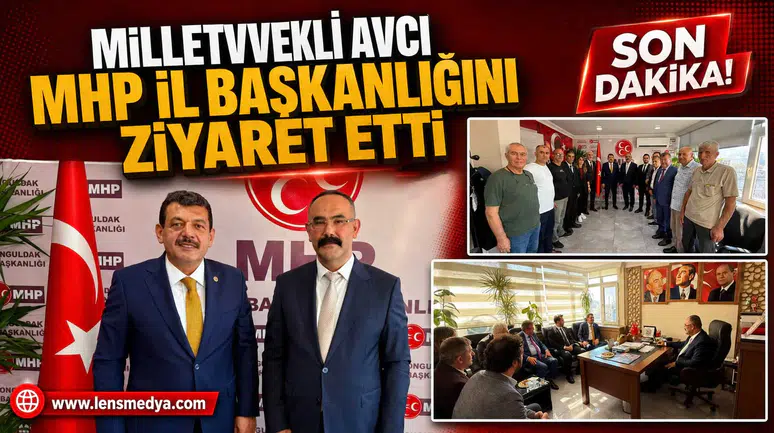 Milletvekili Avcı MHP İl Başkanlığını Ziyaret Etti