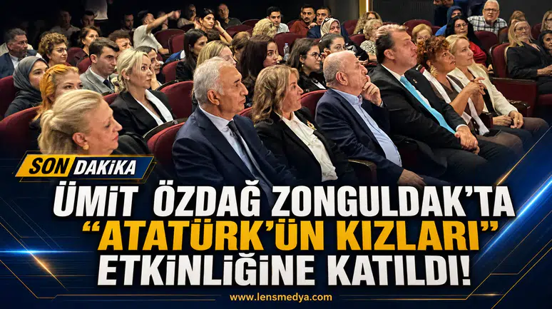 Ümit Özdağ Zonguldak’ta “Atatürk’ün Kızları” etkinliğine katıldı!