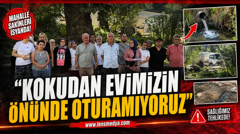 BİRLİK MAHALLESİ’NDE KOKU İSYANI: “EVİMİZİN ÖNÜNDE OTURAMIYORUZ”