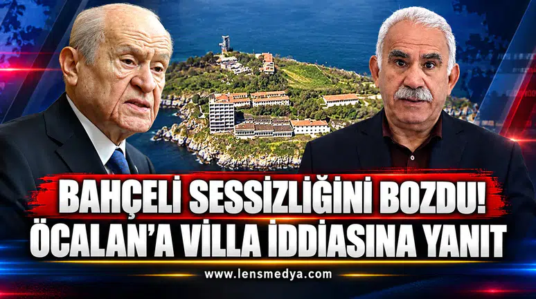 Bahçeli günler süren sessizliğini bozdu! "Öcalan'a villa verilecek" iddiasına yanıt