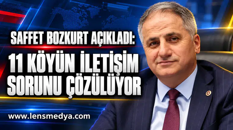 SAFFET BOZKURT AÇIKLADI: 11 KÖYÜN İLETİŞİM SORUNU ÇÖZÜLÜYORK Parti Zonguldak Milletvekili Saffet Bozkurt, Uludağ