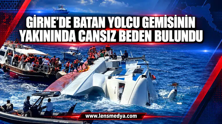 SİLİVRİ’DE BATAN TUĞBERK İMAMOĞLU GEMİSİNİN YAKININDA CANSIZ BEDEN BULUNDU