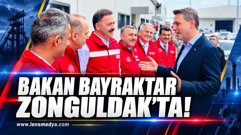 Bakan Bayraktar Zonguldak'ta!