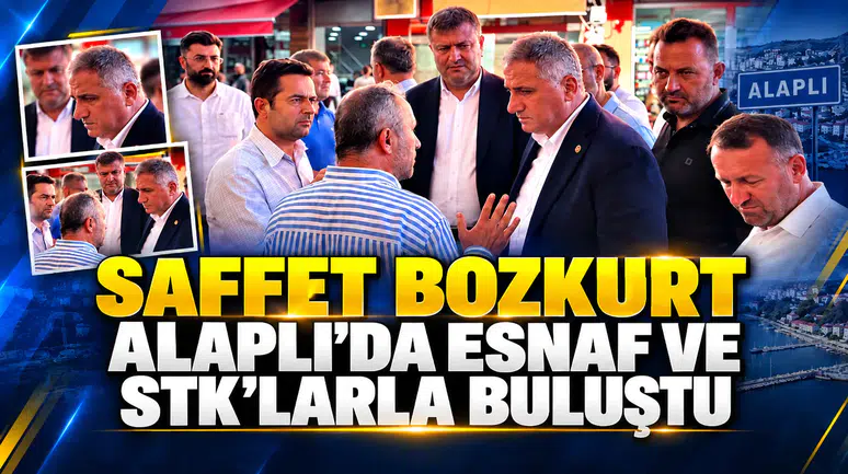 SAFFET BOZKURT ALAPLI’DA VATANDAŞI DİNLEDİ