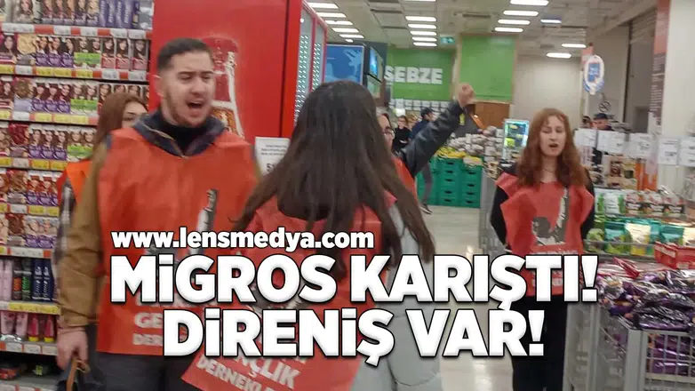 Migros karıştı... Direniş var!