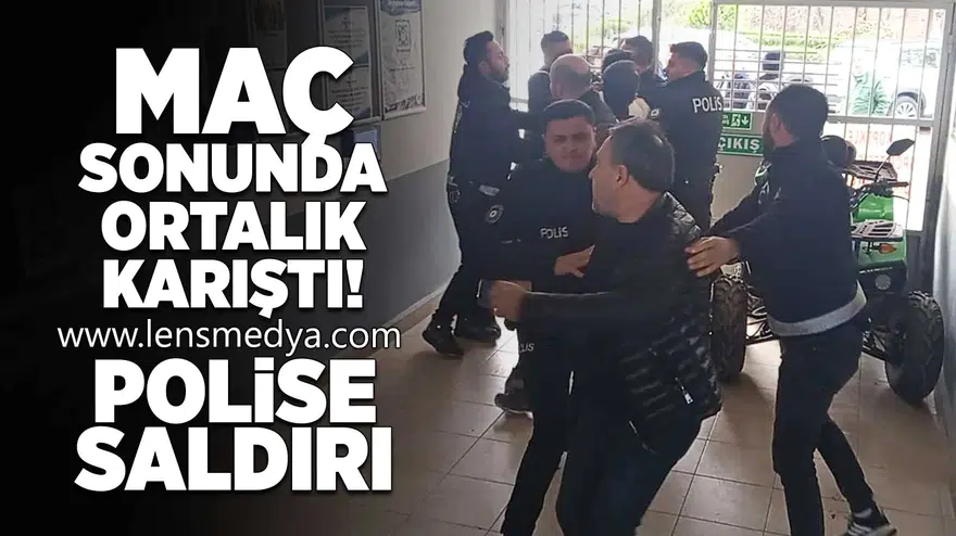 Maç sonunda ortalık karıştı!