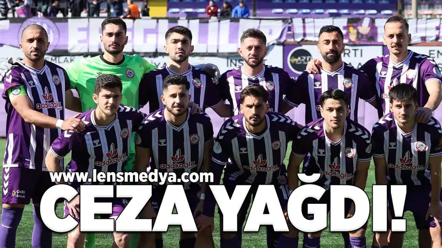 Ereğli Belediyespor'a ve yöneticilere ceza yağdı!