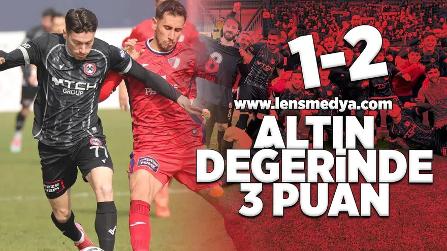 Zonguldakspor altın değerinde 3 puan ile dönüyor!