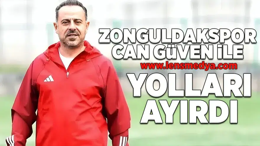 Zonguldakspor Can Güven ile yollarını ayırdı!