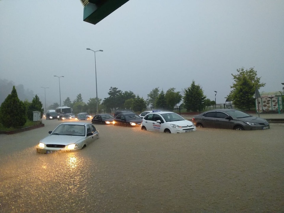 Zonguldak Sel - Zonguldak Sular Altında Kaldı
