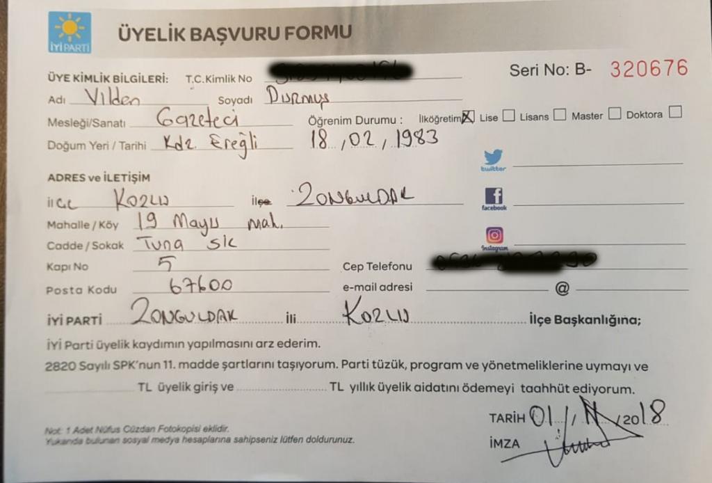 d49eb6b7 9538 4d7d 8972 2b06632c4ae0 1 1024x694 - O PARTİYE HABERSİZ ÜYE YAPTILAR