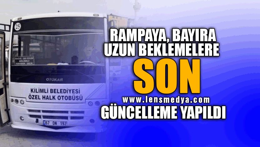 RAMPAYA, BAYIRA, UZUN BEKLEMELERE SON!