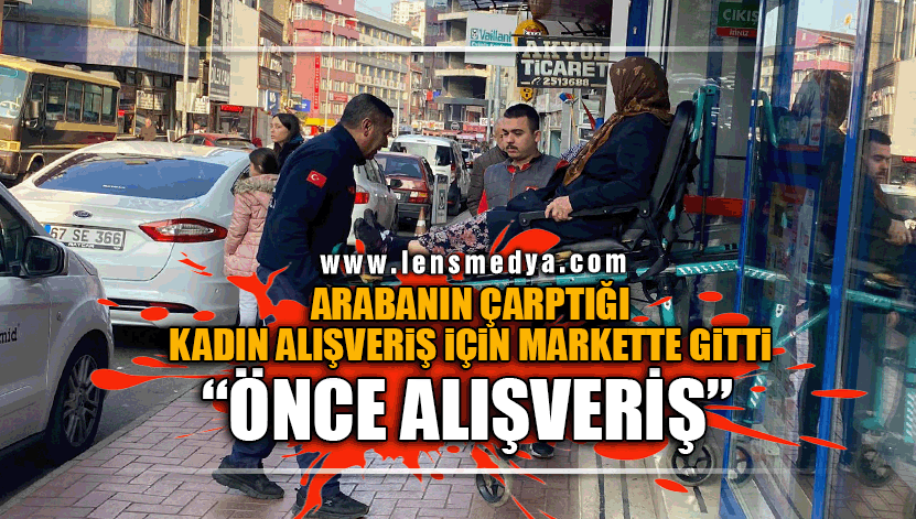 ÖNCE ALIŞ-VERİŞ!