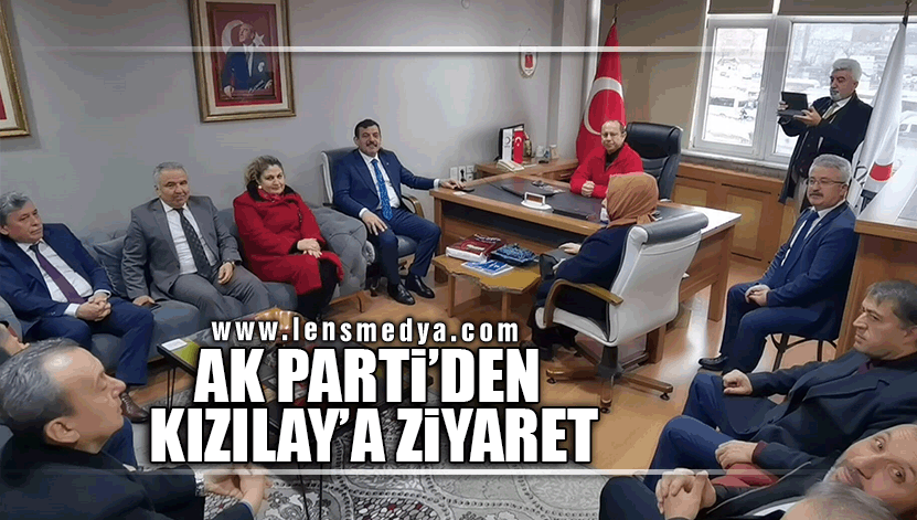 AK PARTİ'DEN KIZILAY'A ZİYARET!