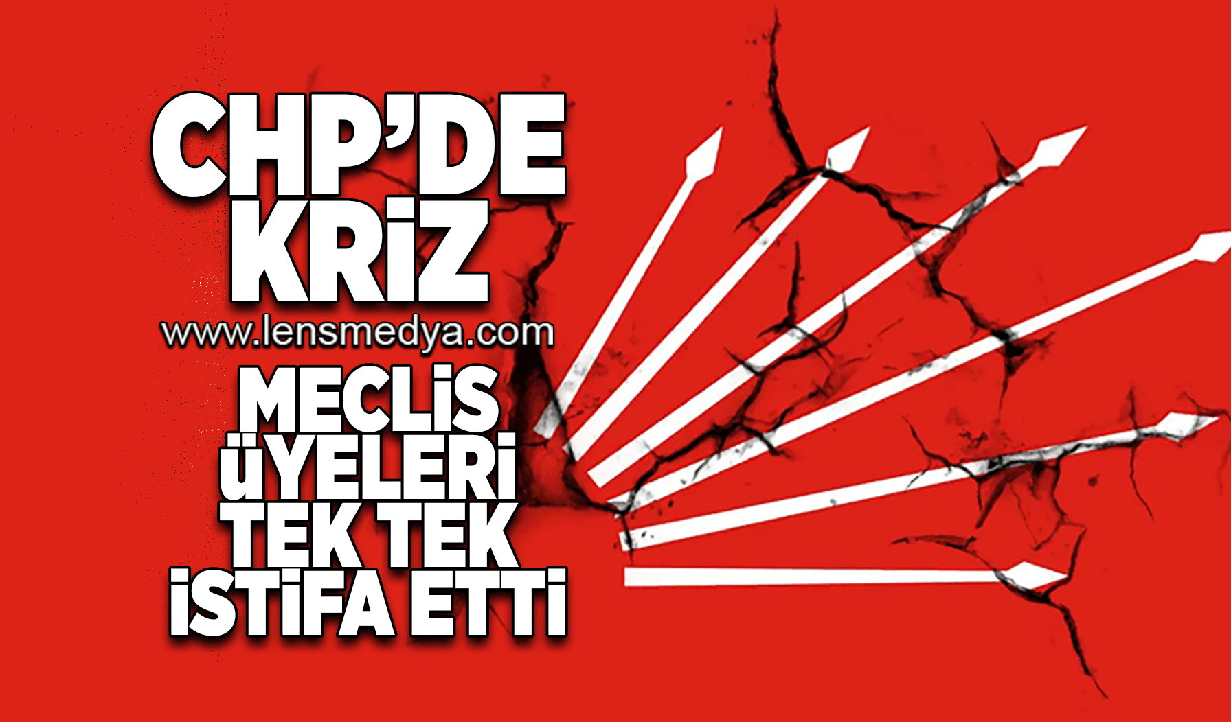 CHP'de kriz... 7 Belediye Meclis Üyesi istifa etti.