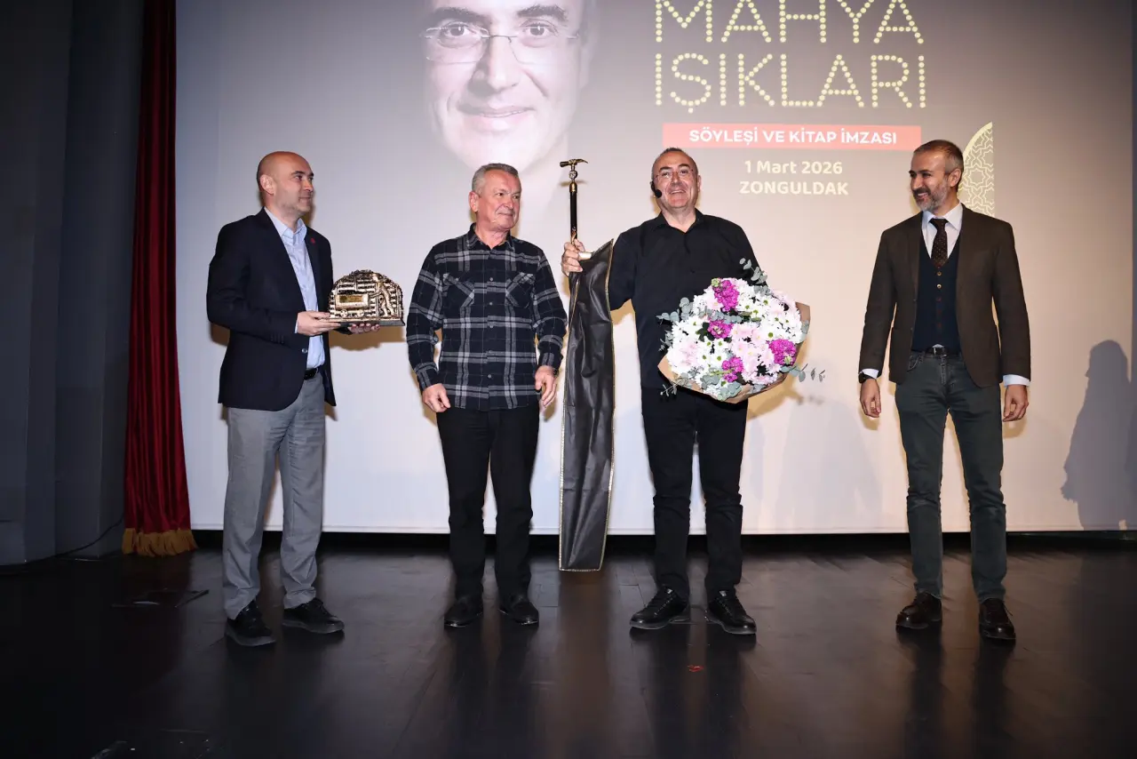 şunu diyen bir yazı 'ISIKLARI SOYLESİ SÖYLEŞİVEKİTAPİMZASI VE VEKİTAP İMZASI Mart2026 Mart 2026 ZONGULDAK' görseli olabilir