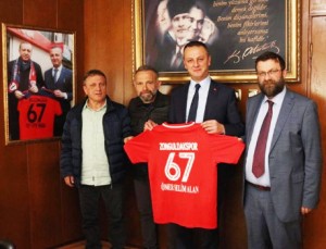 Zonguldakspor yönetiminden ‘Hayırlı Olsun’ ziyareti