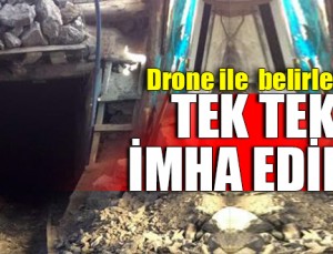 DRONE İLE TESPİT EDİLDİ