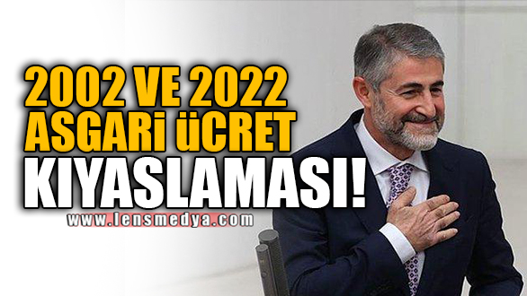 2002 VE 2022 ASGARİ ÜCRET KIYASLAMASI!