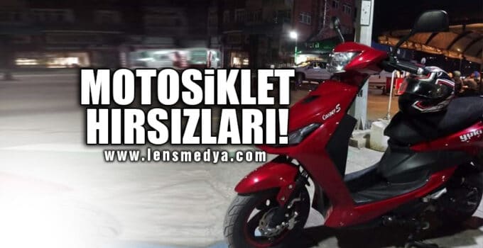 MOTOSİKLET HIRSIZLARI!