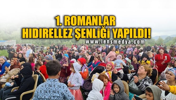 1. ROMANLAR HIDIRELLEZ ŞENLİĞİ YAPILDI!