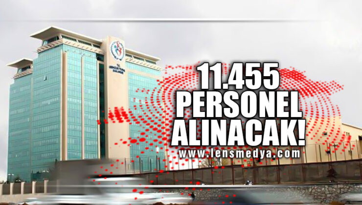 11455 PERSONEL ALINACAK!